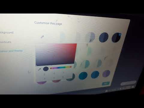 როგორ დავაყენოთ Google ბრაუზერზე ნებისმიერი ფონი და ფერი.